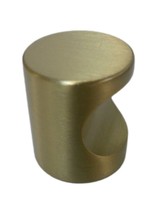 Emtek Contemporary 86150US4 7/8&quot; Cylindrical Cabinet Knob - Satin Brass - $16.58