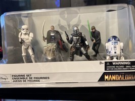 NIB Disney Star Wars: The Mandalorian 6 piece Figure Figurine Play Toy Set  - £30.59 GBP