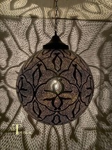 Moroccan pendant light, handmade chandelier Ceiling Light, Pendant light 50cm - £275.32 GBP
