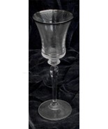 Nice Long Stemmed Wine/Water Goblet, Silver Trim, ELEGANT LOOK, VGC - £11.63 GBP