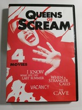Queens of Scream Collection 4 Horror Movies DVD 2016 VERY GOOD Widescreen - £9.30 GBP