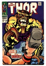 Thor #155 Comic book-JACK KIRBY-MARVEL Fn - £38.42 GBP
