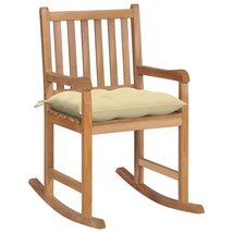  Rocking Chair Teak Fine sanded teak wood with water-based finish - $5,290.61 MXN