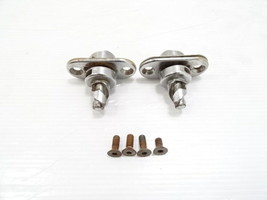 81 Mercedes R107 380SL latch set, for convertible or hard top lock, front - $65.44