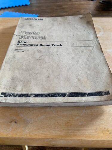 CAT Caterpillar  D330 ARTICULATED DUMP TRUCK PARTS MANUAL 35DB 2671-3349 - $20.45