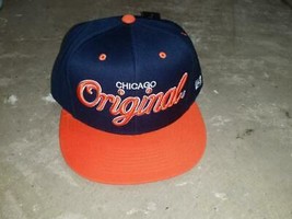 Kr3w KREW Chicago Original Baseball Cap Hat BLue Orange NOSWT Adjustable - £19.65 GBP