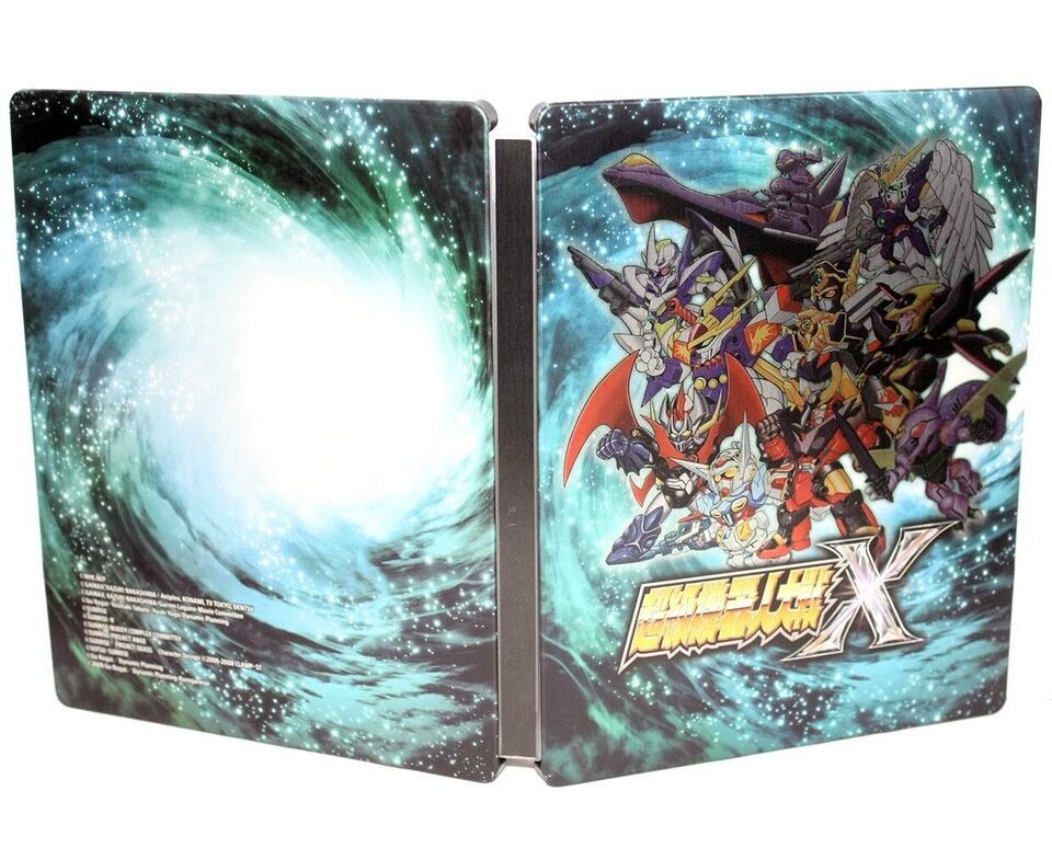 New Official Super Robot Wars X Special Edition SONY PS4 Iron box Case N... - $17.81