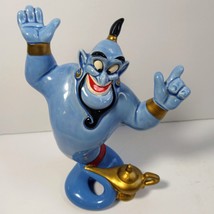 Vintage 7” DISNEY Genie Lamp Statue Porcelain Ceramic Figurine Aladdin Japan - $17.82