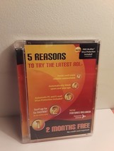 AOL American Online 2 Months Free! (CD-Rom, 2004) Collectible - $5.99
