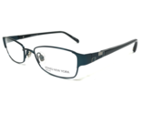 Jones New York Petite Brille Rahmen J127 TEAL Schwarz Blau 48-17-135 - $41.70