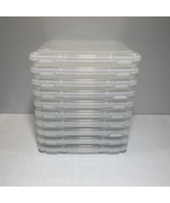 IRIS USA Portable Board Game Organizer Plastic Project Storage Slim - 10... - $79.98