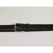 Men's Belt By PICCODER Turkey Genuine Leather Stitched 5021 Black image 4