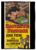 Santa Fe Passage 1955 John Payne, Rod Cameron, Slim Pickens, Faith Domergue - £9.16 GBP