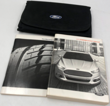 2013 Ford Fusion Owners Manual Handbook Set with Case OEM L02B05082 - £21.16 GBP