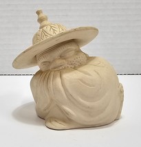 Pre Owned Porcelain Asian Man In Traditional Garb Clothes - $15.00
