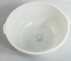 PORCELAIN WHITE LARGE BOWL 8.5&quot;x4&quot; DIAMETER MADE IN PORTUGAL [USED] - £5.46 GBP
