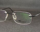 TFC Motif Modèle 749 02 Noir Brillant Unique Rare Lunettes 52-17-140mm A... - $81.06