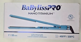 BabylissPRO Nano Titanium Ultra-Thin Hair Straightener, 1 &quot; , - $110.15 CAD