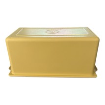 Vintage Tupperware Rectangular Butter Dish – Yellow and White – USA Made - $16.00