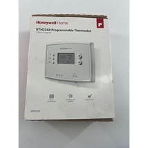 Honeywell 1-Week Programmable Thermostat (RTH221B1039) White Program Hea... - £13.73 GBP