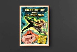 Frankenstein Meets the Wolf Man Poster (1943) - £11.92 GBP+