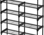 For Front Entrance Wire Grid Plastic Connectors, There Is A 4-Tier Black... - $41.98