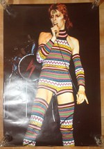 David Bowie Ziggy Stardust Poster (1973 Rare 50" x 30" Huge - $400.00