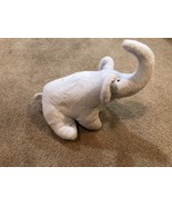 Baby Ganz Collection Blue Elephant Plush Toy Round Belly Sewn Eyes Lovey... - £14.58 GBP