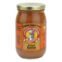 Cajun Injector Buffalo Butter Recipe Injectable Marinade (Glass Jar) Refill 16 o - £32.06 GBP