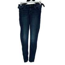 Cat &amp; Jack Girls Ultimate Stretch Skinny Jeans Size 10 Dark Wash Denim M... - $267.90 MXN