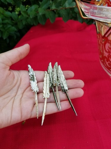 Vintage 1960 Georges Briard Gold Scroll Chip and Dip+Toothpick Holder set rare Item image 7