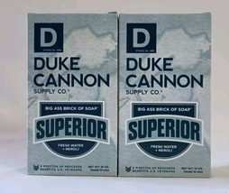 2 Bars Duke Cannon Big Ass Brick Of Soap Superior USA Made 10 Oz. Each - £14.30 GBP