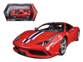 Ferrari 458 Speciale Red 1/18 Diecast Car Bburago - £48.91 GBP