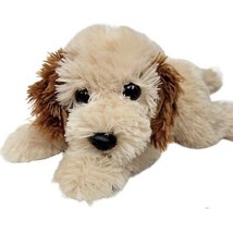 Animal Alley Golden Poo Plush Dog Stuffed Animal Floppy Laying 12&quot; Toys R Us - £15.05 GBP
