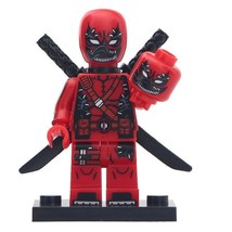 Symbiote Deadpool Marvel Comics Venom Moc Minifigures Toy Gift For Kids - £2.17 GBP