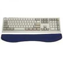 *** $ave 60% *** Deluxe 19&quot; Extra Comfort Gel Wrist Rest - Blue or Black - £3.16 GBP