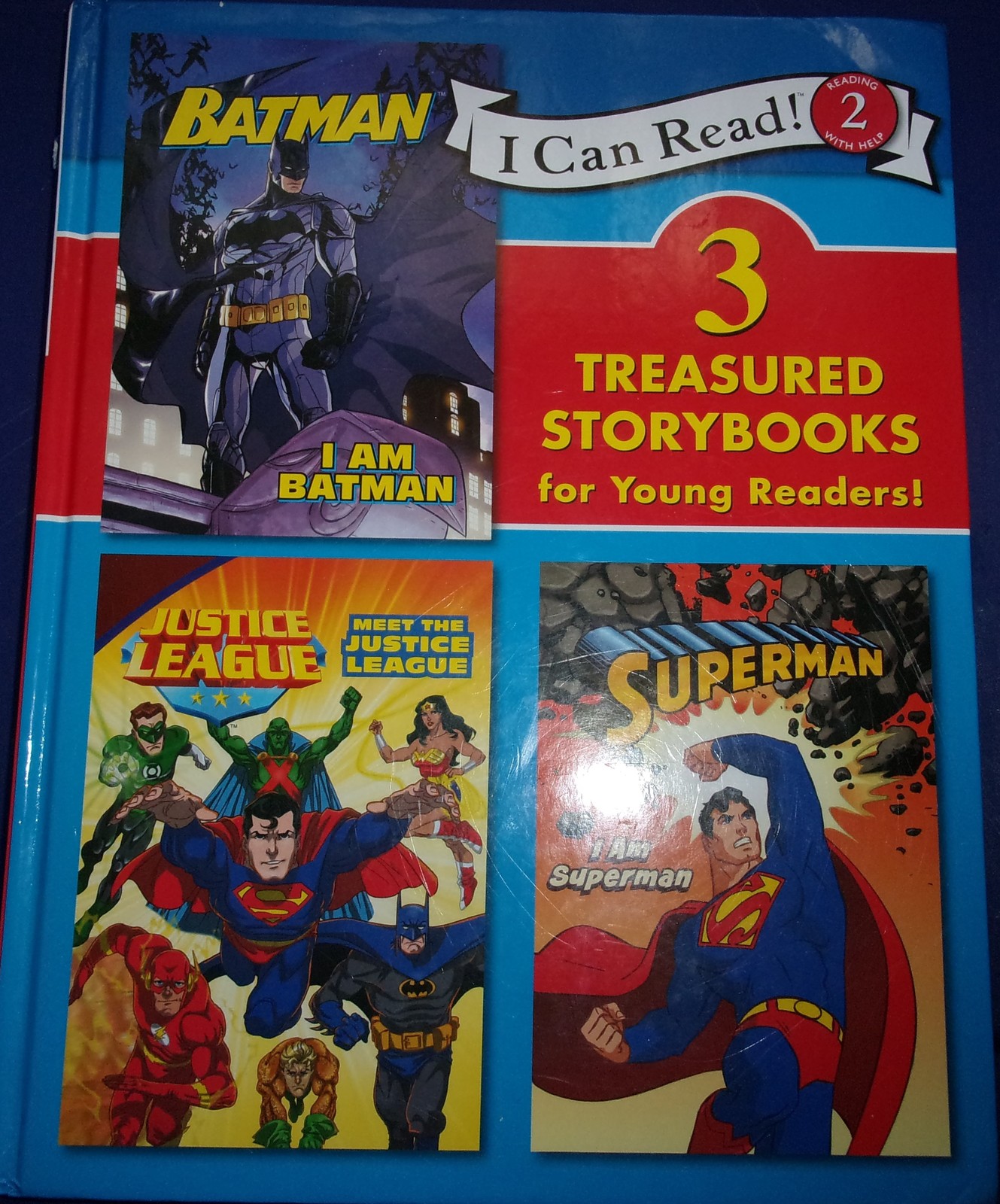 Batman Justice League Superman I Can Read 3 Treasured Storybooks Level 2 - $2.99