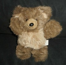 8&quot; VINTAGE 1983 GRAPHICS INTERNATIONAL BROWN TEDDY BEAR STUFFED ANIMAL P... - £14.94 GBP