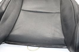 2009-2012 BMW 750Li 740i F01 FRONT RIGHT LOWER SEAT LEATHER COVER BLACK P9823 image 3