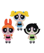 Powerpuff Girls Plush Toys Set of 3 Dolls Buttercup Blossom Bubbles 7 in... - €25,21 EUR
