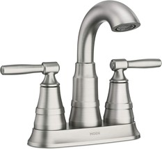 Bathroom Sink Faucet With Drain Assembly, Spot-Resistant Brushed Nickel,... - $95.94