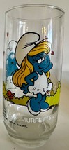 Hardees The Smurfs SMURFETTE Drinking Glass Vintage 1982 ~ Collectible for Fans! - £10.28 GBP