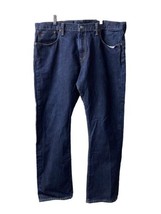 Polo Ralph Lauren Jeans Mens 38x32 Blue Classic Fit Straight Leg High Rise - £23.88 GBP