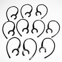 10x Universal 9mm (L) Ear Hooks For Bluetooth Headset Receiver Clip Clam... - £7.90 GBP