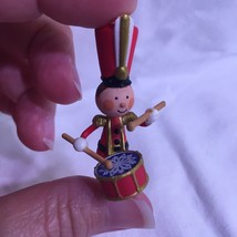 Hallmark 2021 Snappy Snare Drum Toy Soldier Miniature Instrument Band Ornament - £13.40 GBP