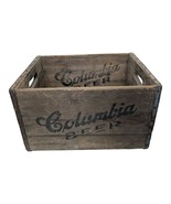 Rare Columbia Beer Wood Crate 1940s Shenandoah Pa Brewing Sign - €107,49 EUR