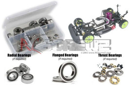 RCScrewZ Rubber Shielded Bearing Kit ser001r for Serpent Impulse/Pro 1/10 801020 - £39.52 GBP