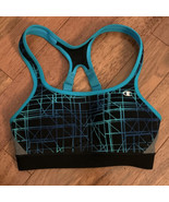 Women’s Champion Performance Racerback Sports Bra Blue Black Size XS NWOT - £7.61 GBP