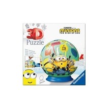 Ravensburger Minions2 The Rise of Gru 3D Puzzle Ball 73pieces Korea Board Games - £37.39 GBP