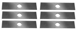 6 Heat Hardened Edger Blades for Echo 613223 Husqvarna 601000749 601002454  - £15.95 GBP